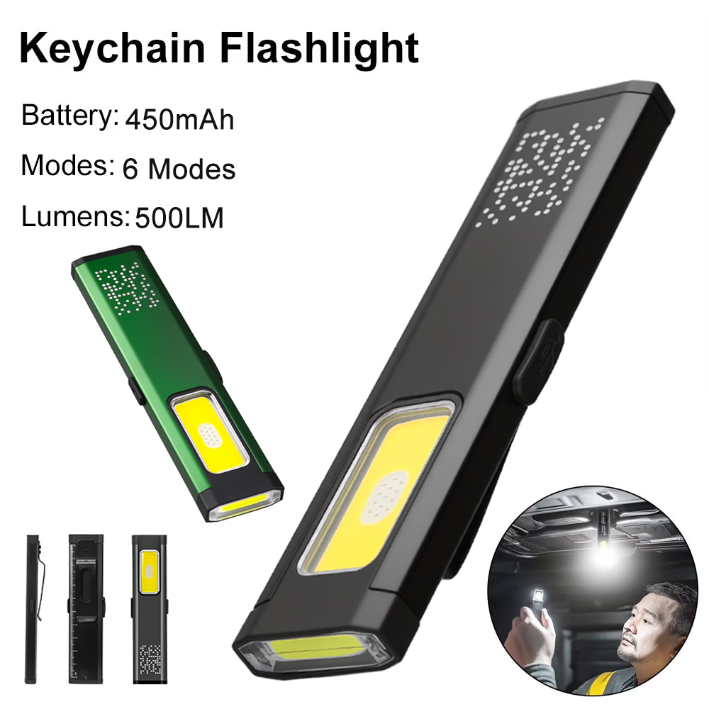 Outdoor Lighting Electric - Mini Portable Rechargeable LED Torch Light,