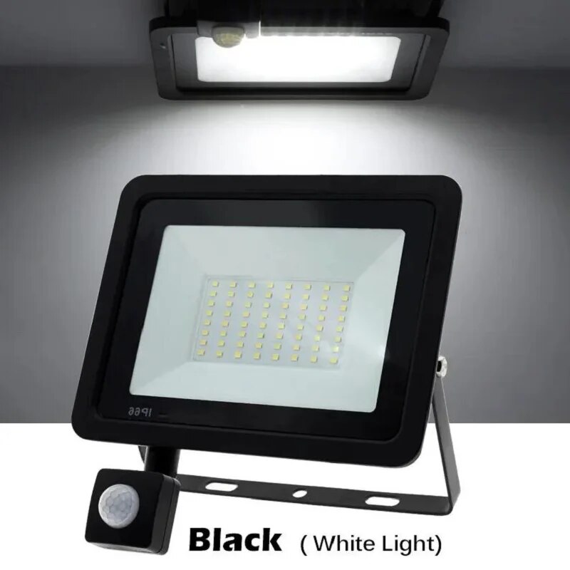 Outdoor Lighting Linear - PIR Motion Sensor LED Floodlights 220V