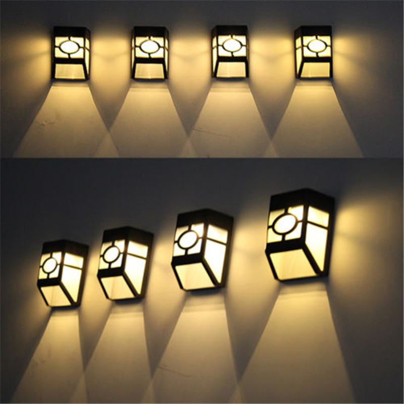 Outdoor Lighting Wall Mount - Solar Powered Wall Mount LED Light