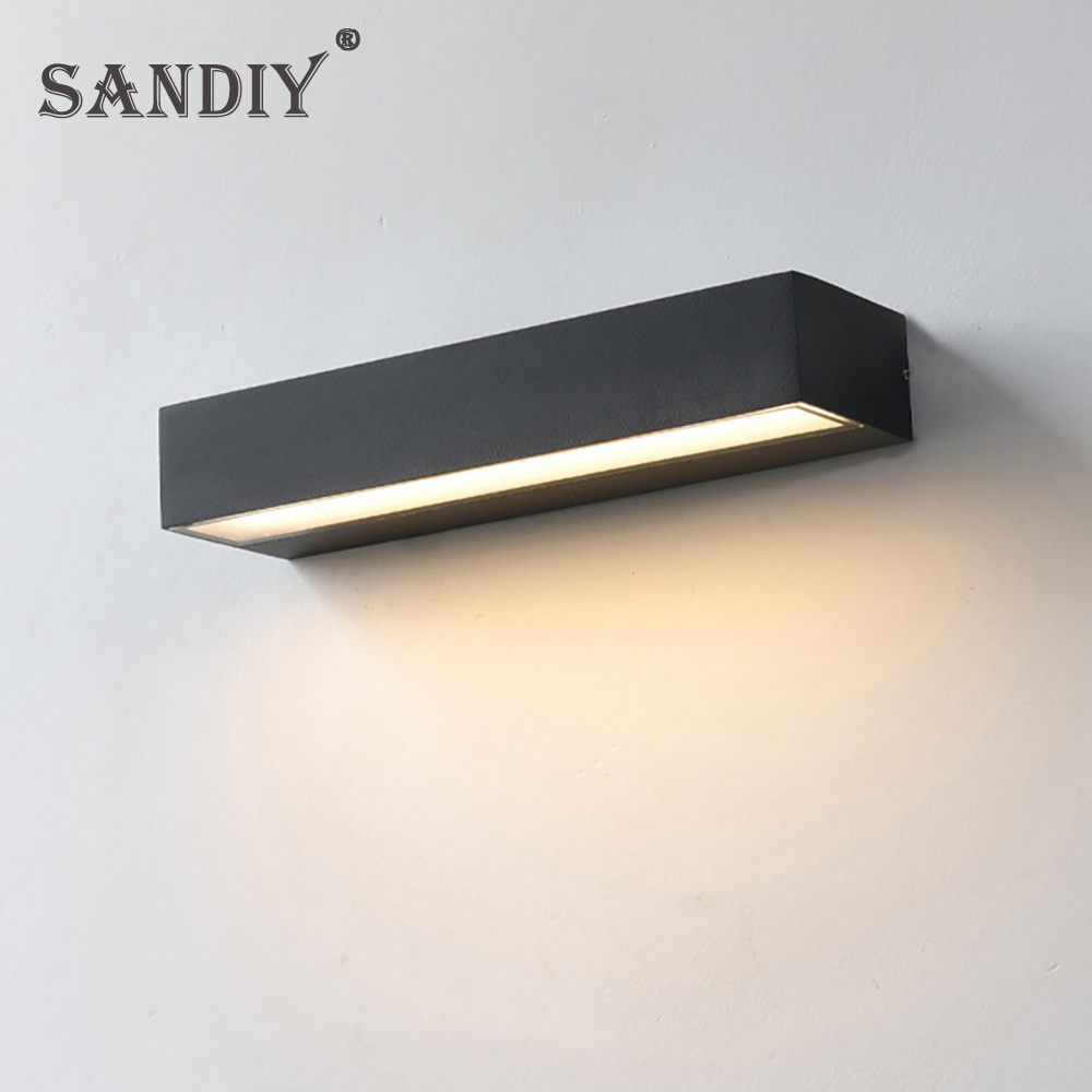 Outdoor Yard Lighting Fixtures - SANDIY Outdoor Wall Light External Sconce