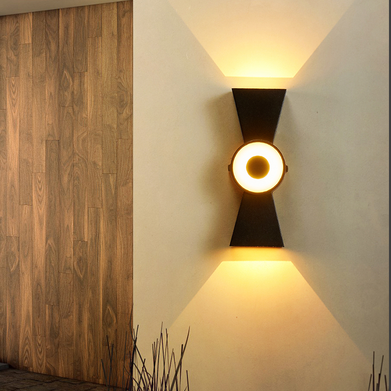 Outdoor Yard Lighting Fixtures - Outdoor/Indoor 6W LED Wall Sconces Light