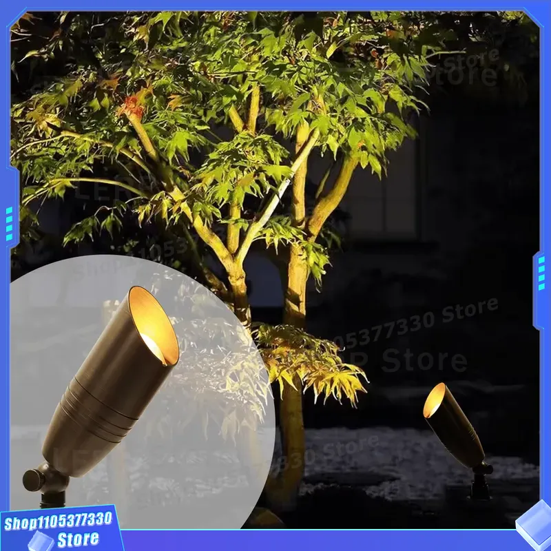 Outdoor Yard Lighting Fixtures - Low Voltage MR16 LED Spotlight 2700K