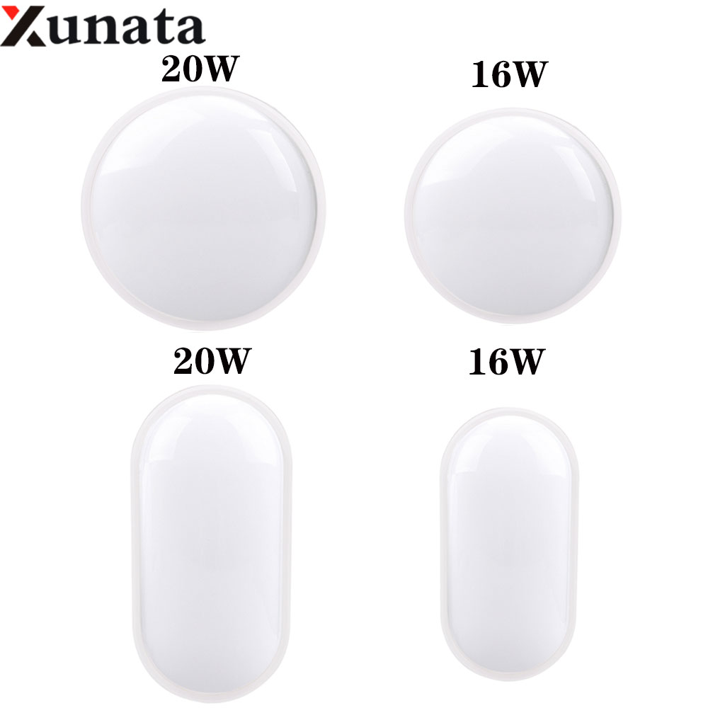 Outdoor Yard Lighting Fixtures - LED Moistureproof Wall Lamp 16W 20W