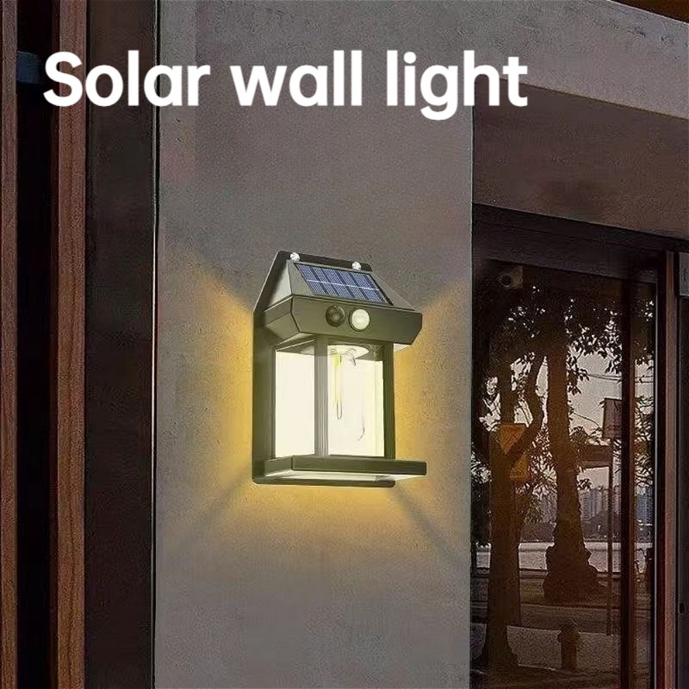 Outdoor Yard Lighting Fixtures - 1 PC Solar LED Wall Lamp