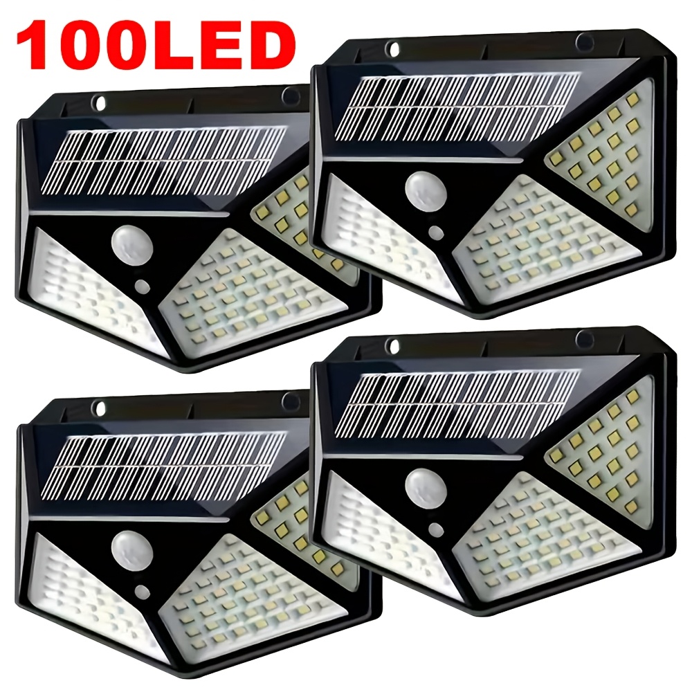 Outdoor Lighting Motion Sensor - 100LED Outdoor Solar Garden Light Outdoor