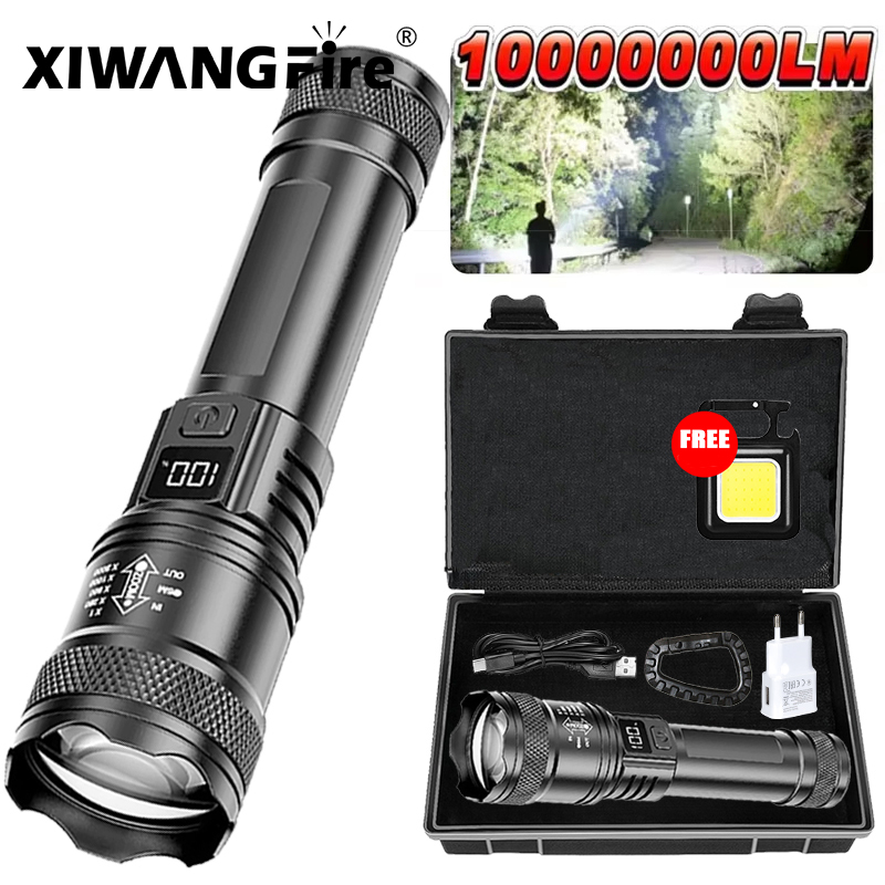 Outdoor Lighting Electric - Ultra Bright LED Flashlight 2000LM Type-C