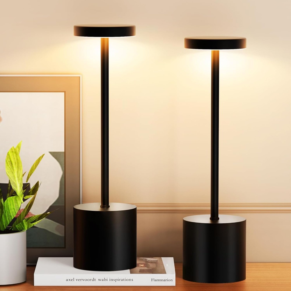 Outdoor Lighting Lamps - Cordless Table Lamp Set 5000mAh Battery