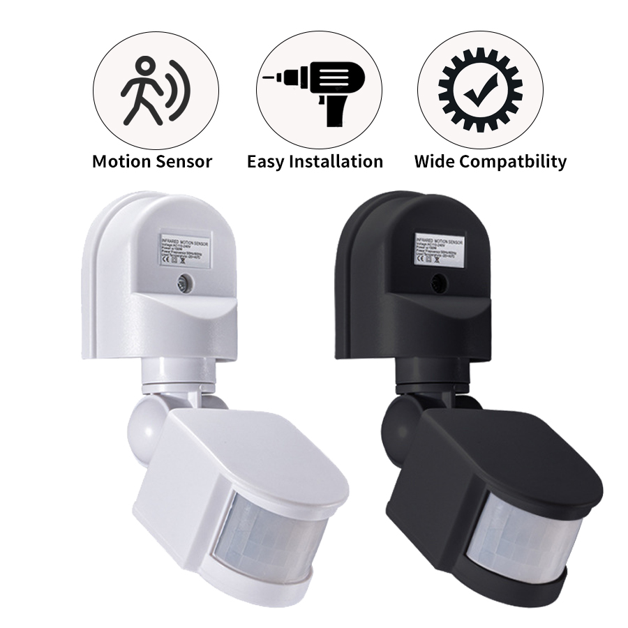 Outdoor Lighting Motion Sensor - PIR Motion Sensor 220V 110V 12V