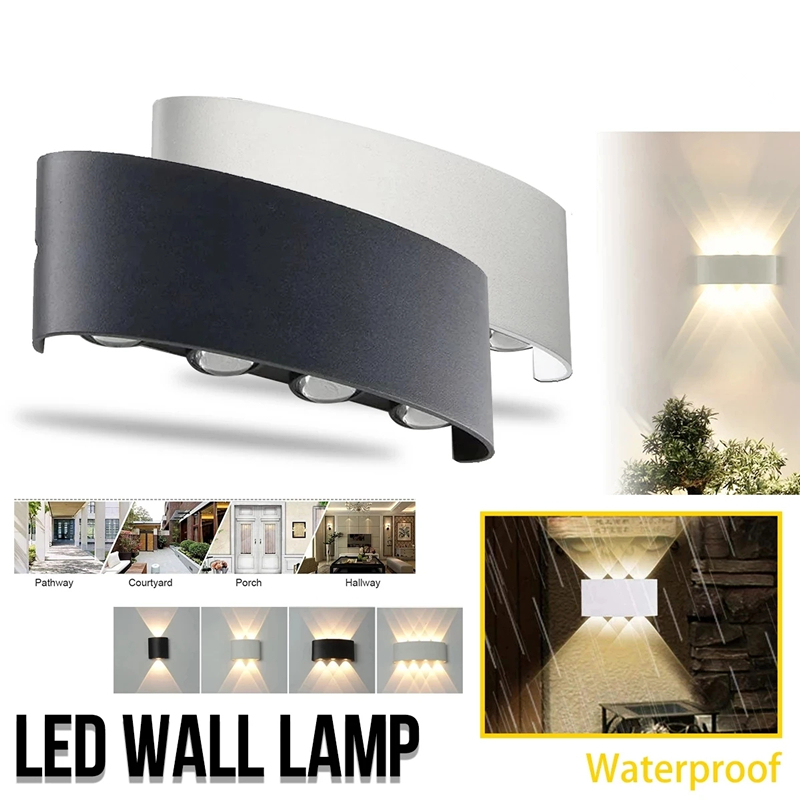 Outdoor Lighting Wall Mount - Modern Led Wall Lamp Outdoor Stair