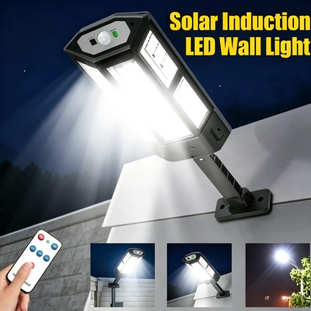 Outdoor Lighting Linear - Powerful LED Solar Lamp Outdoor Courtyard