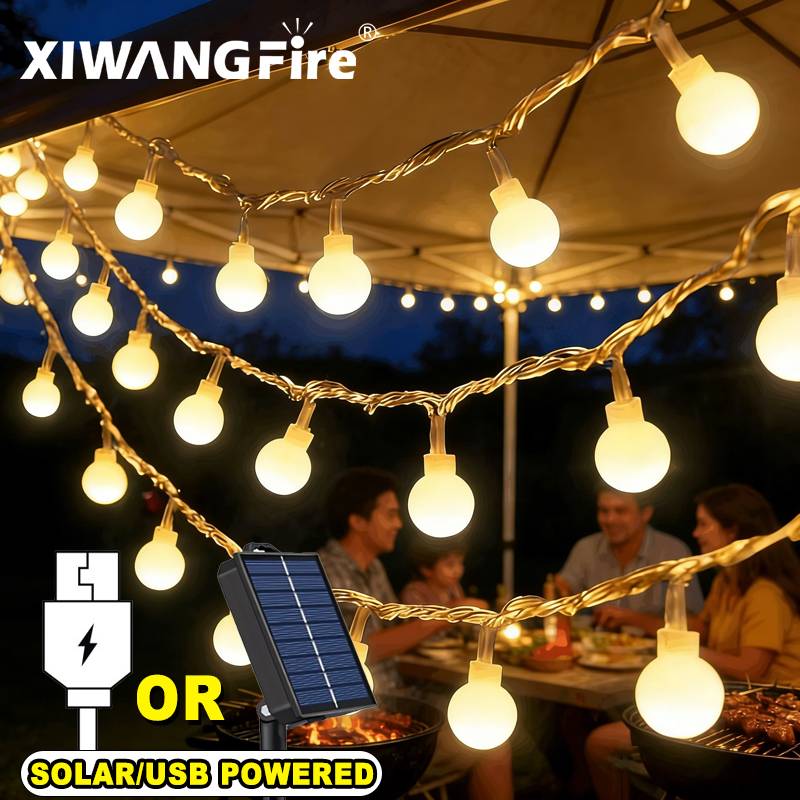 3-10M Solar/USB/Battery String - Outdoor Lighting Globes recension och pris