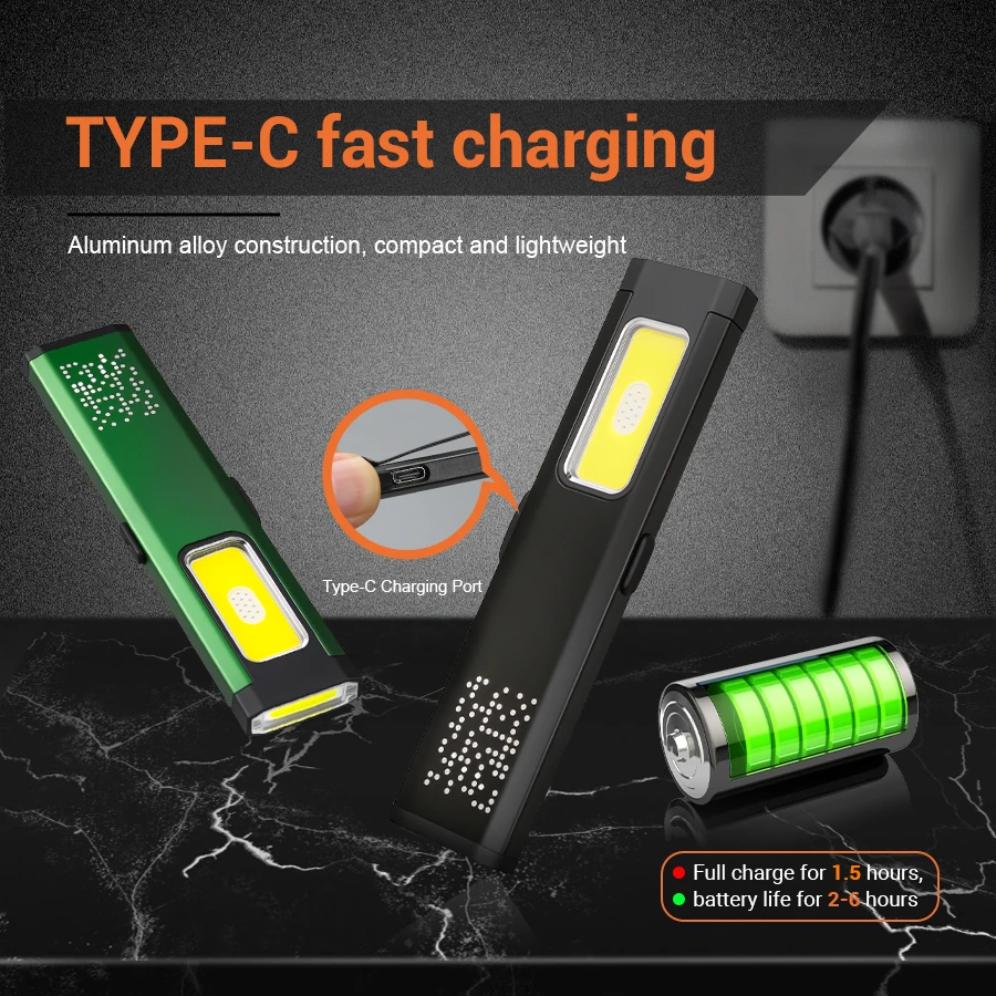 Mini Portable Rechargeable LED - Outdoor Lighting Electric recension och pris