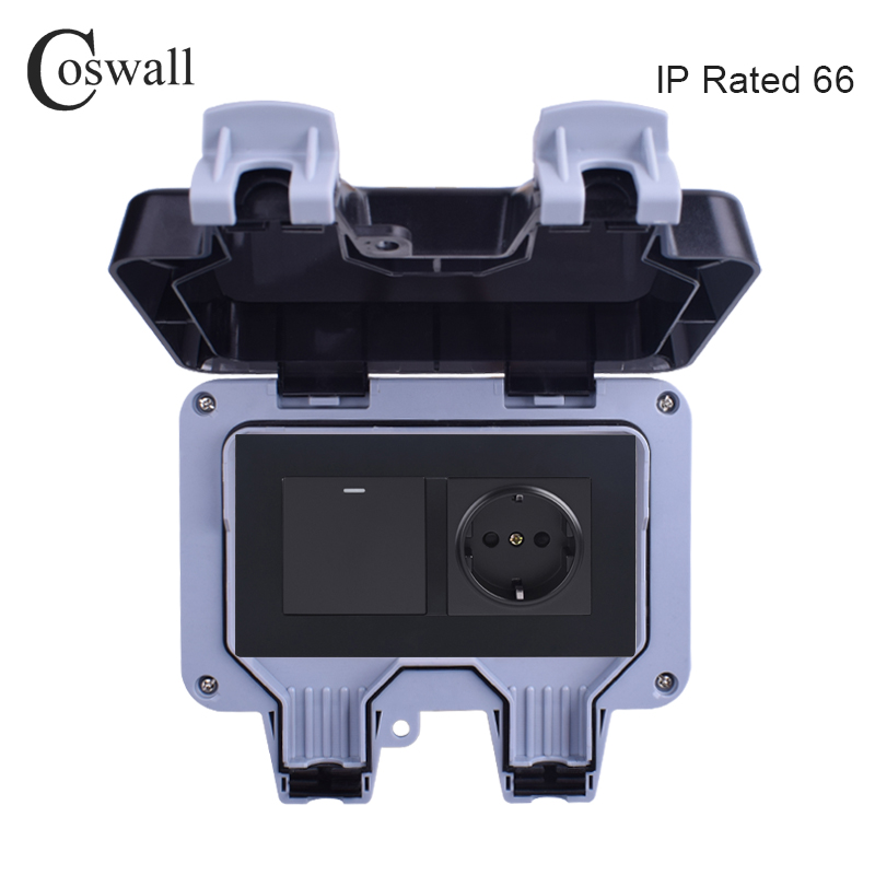 Coswall IP66 Weatherproof Wate - Outdoor Lighting Wall Mount recension och pris