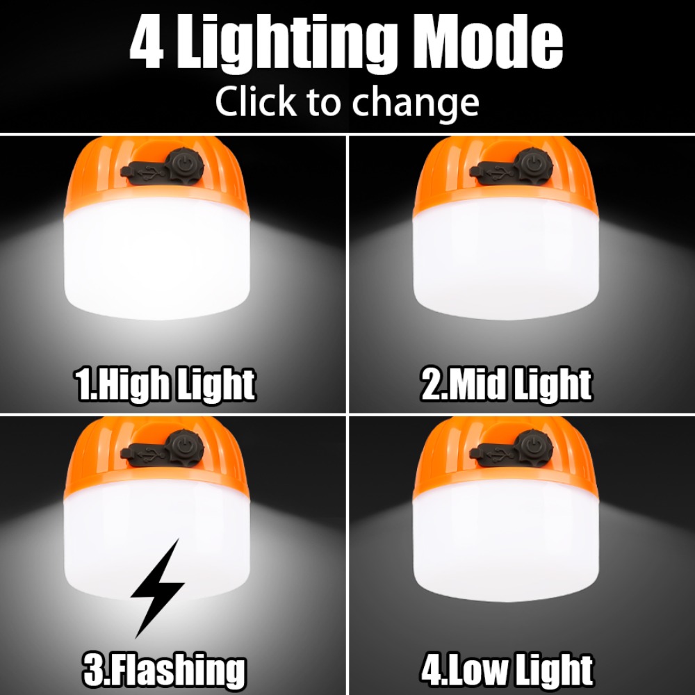 Portable Mini Camping Lamp 4 L - Outdoor Lighting Lamps recension och pris