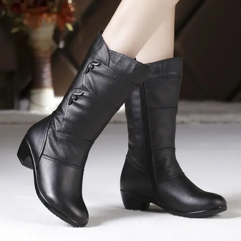 2024 Middle Boots Winter Women - Outdoor Lighting Globes recension och pris