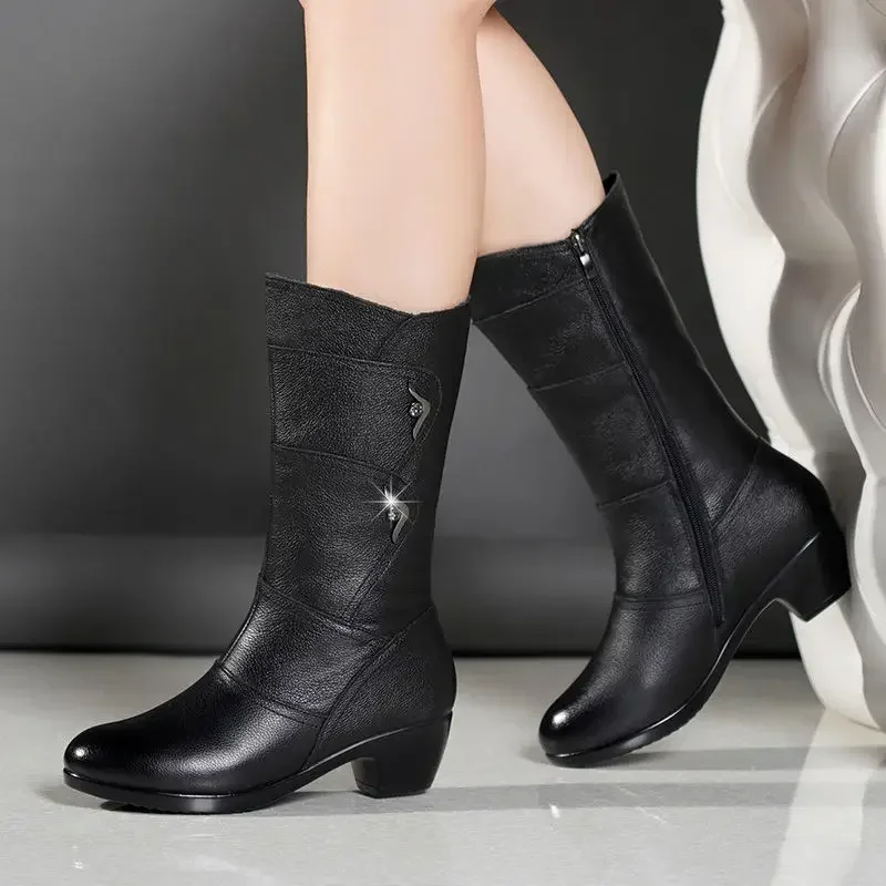 2024 Middle Boots Winter Women - Outdoor Lighting Globes recension och pris
