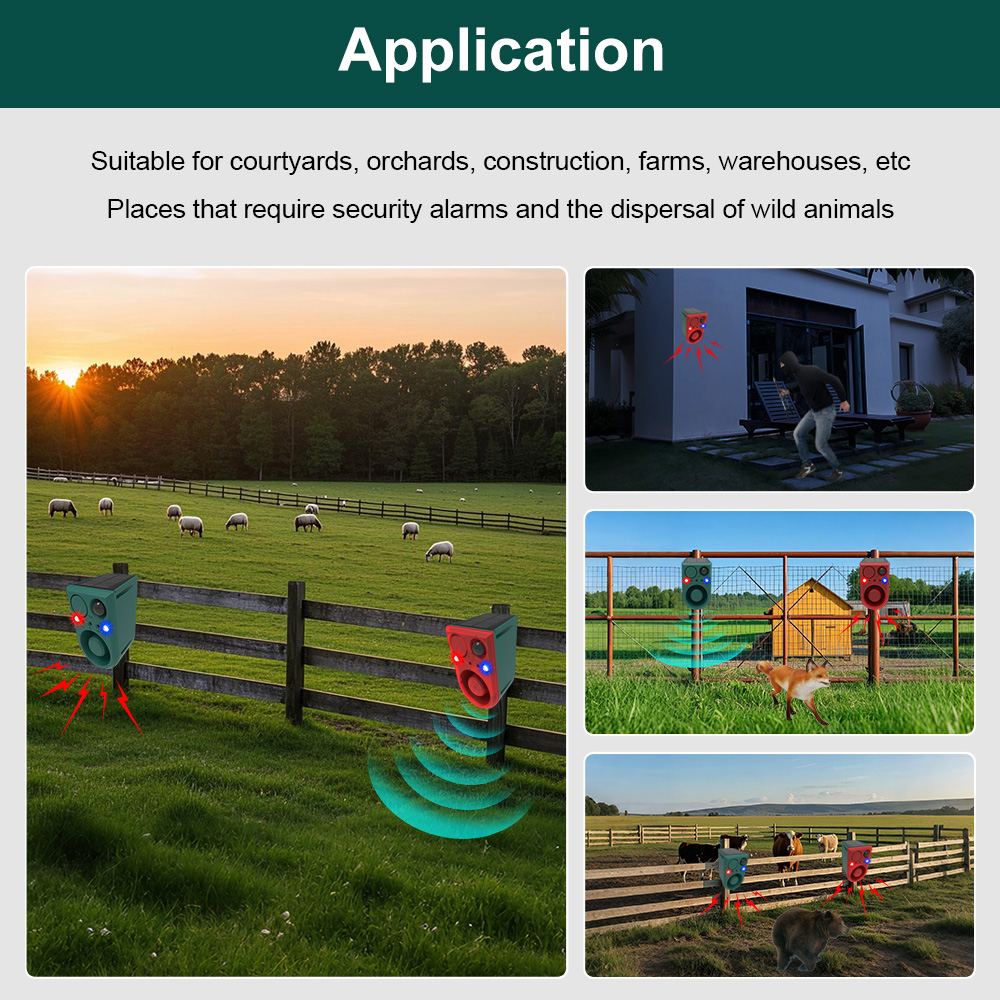 Solar Motion Sensor Animal Rep - Outdoor Lighting Motion Sensor recension och pris