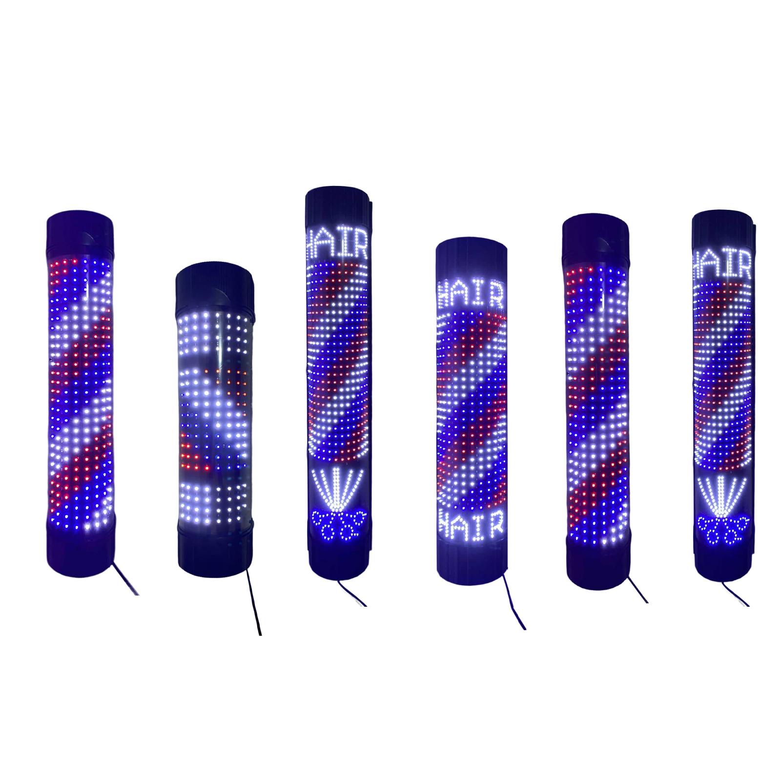 Barber Pole LED Light Rotating - Outdoor Lighting Wall Mount recension och pris