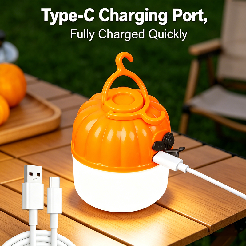 Mini Portable LED Pumpkin Bulb - Outdoor Lighting Electric recension och pris