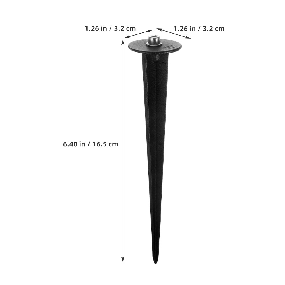 6Pcs Metal Solar Light Stakes  - Outdoor Lighting Ground Fixtures recension och pris