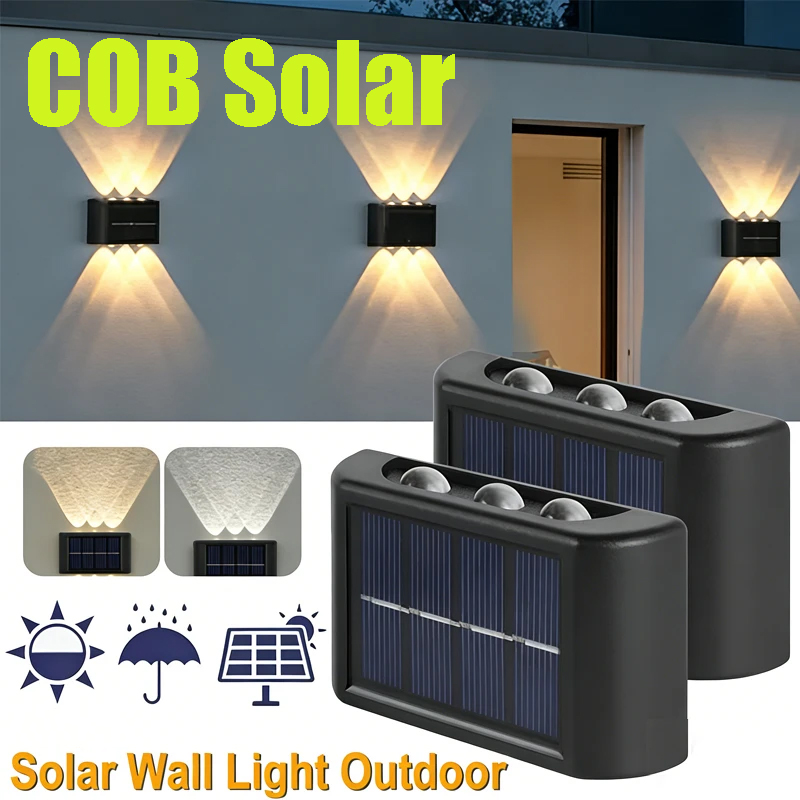 COB Solar Wall Lamp Outdoor Wa - Outdoor Lighting Lamps recension och pris