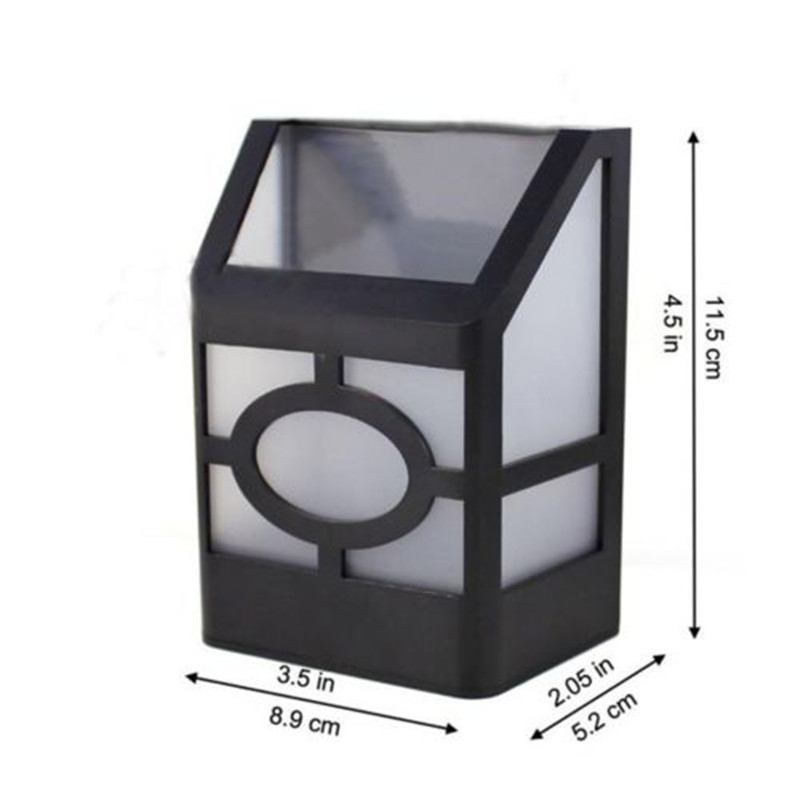 Solar Powered Wall Mount LED L - Outdoor Lighting Wall Mount recension och pris