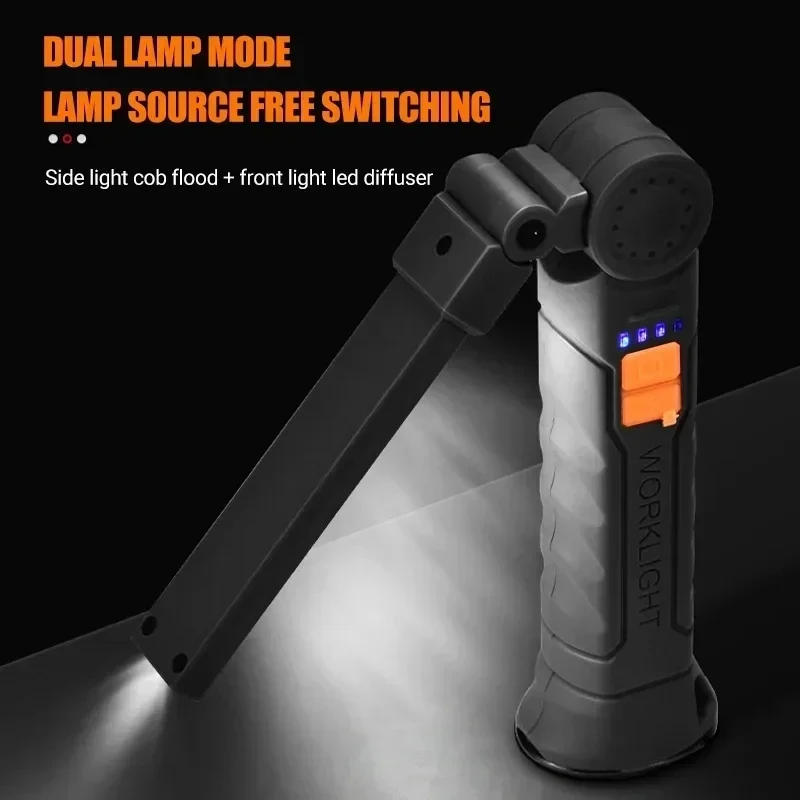 Portable COB LED Flashlight US - Outdoor Lighting Electric recension och pris