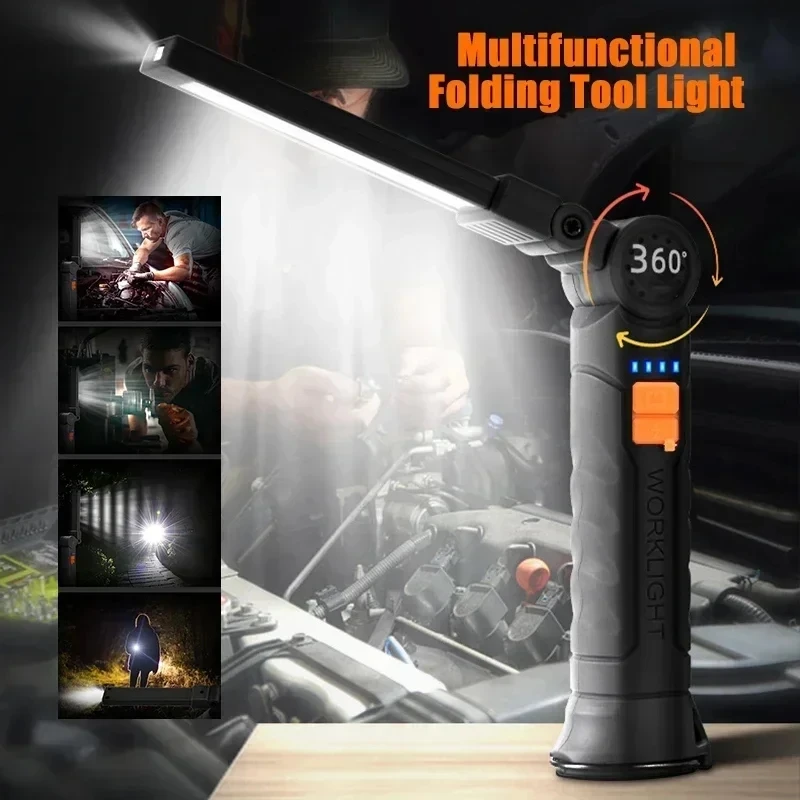 Portable COB LED Flashlight US - Outdoor Lighting Electric recension och pris