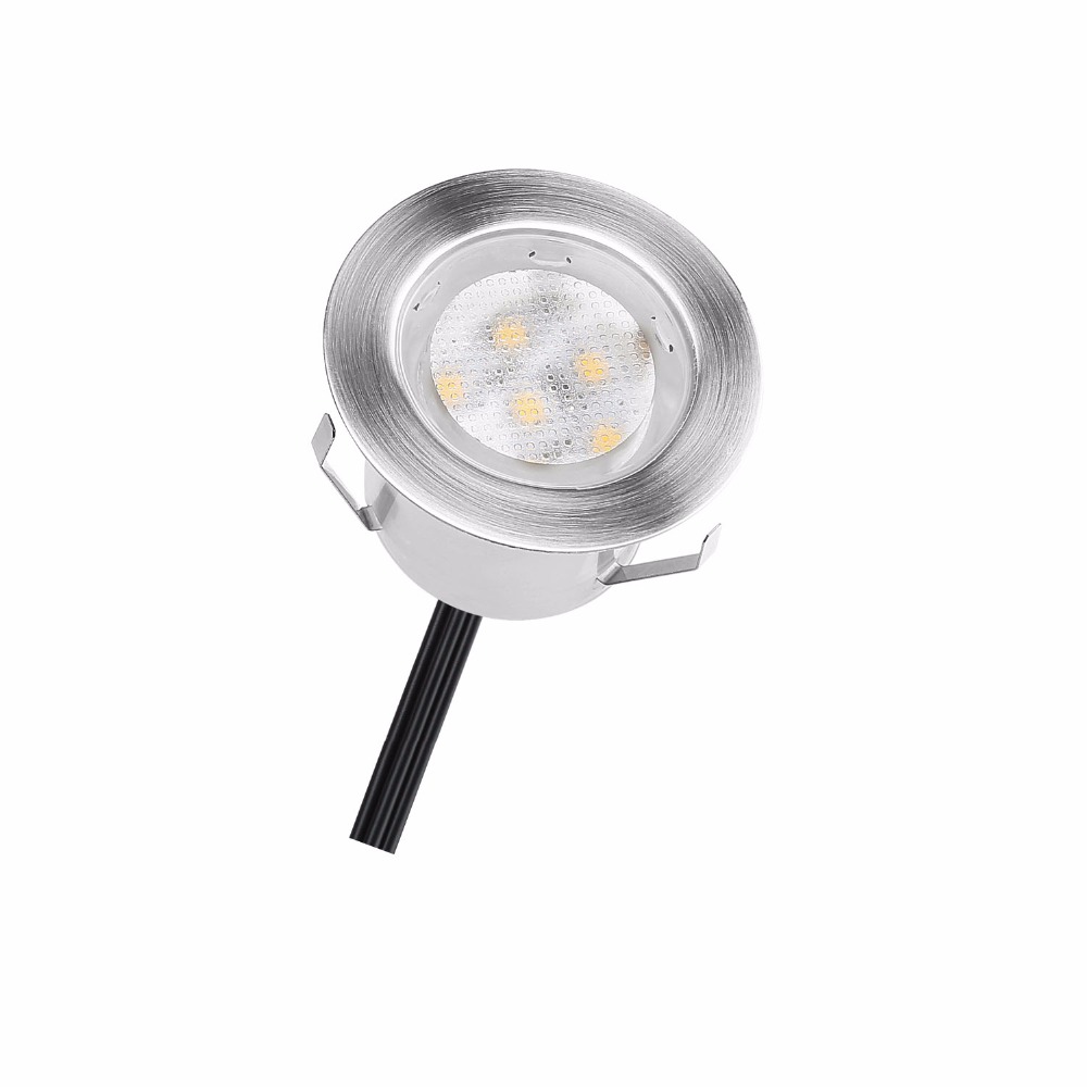 QACA 6 Pack LED Deck Lights Lo - Outdoor Lighting Kits Low Voltage recension och pris