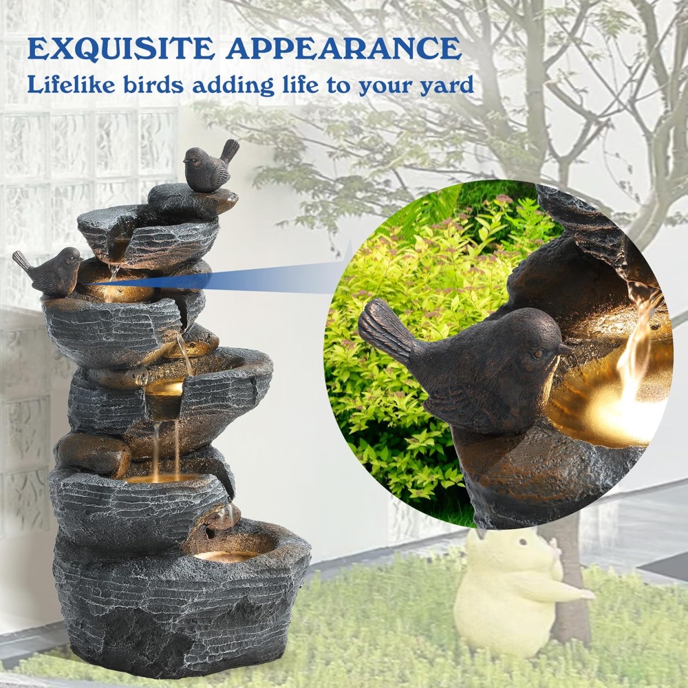 US Shipping 5-Tier Cascading R - Outdoor Lighting Linear recension och pris