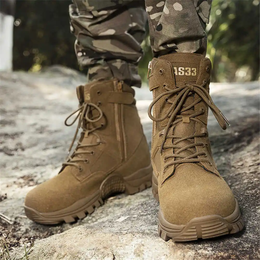 Nonslip Genuine Leather Hiking - Rock Light Camouflage recension och pris