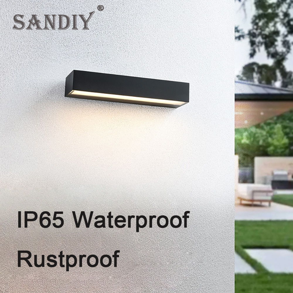 SANDIY Outdoor Wall Light Exte - Outdoor Yard Lighting Fixtures recension och pris