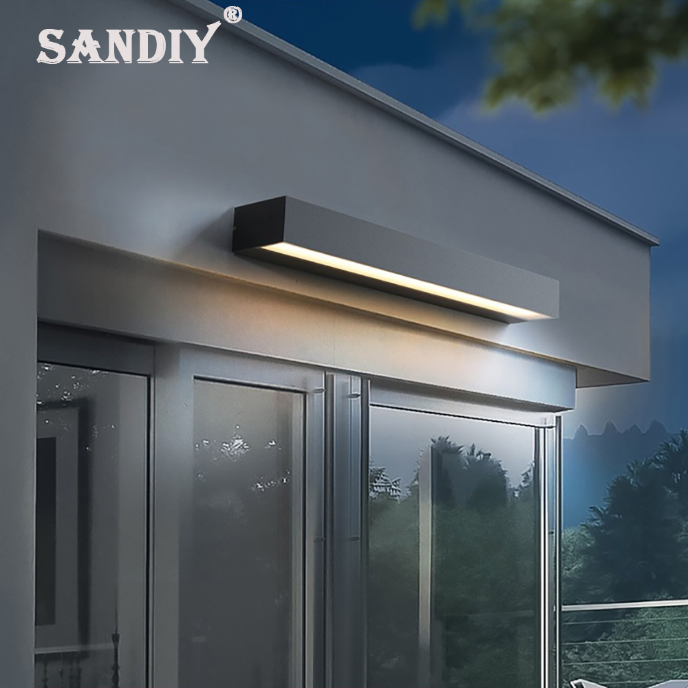 SANDIY Outdoor Wall Light Exte - Outdoor Yard Lighting Fixtures recension och pris