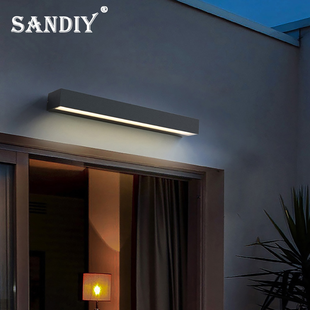 SANDIY Outdoor Wall Light Exte - Outdoor Yard Lighting Fixtures recension och pris