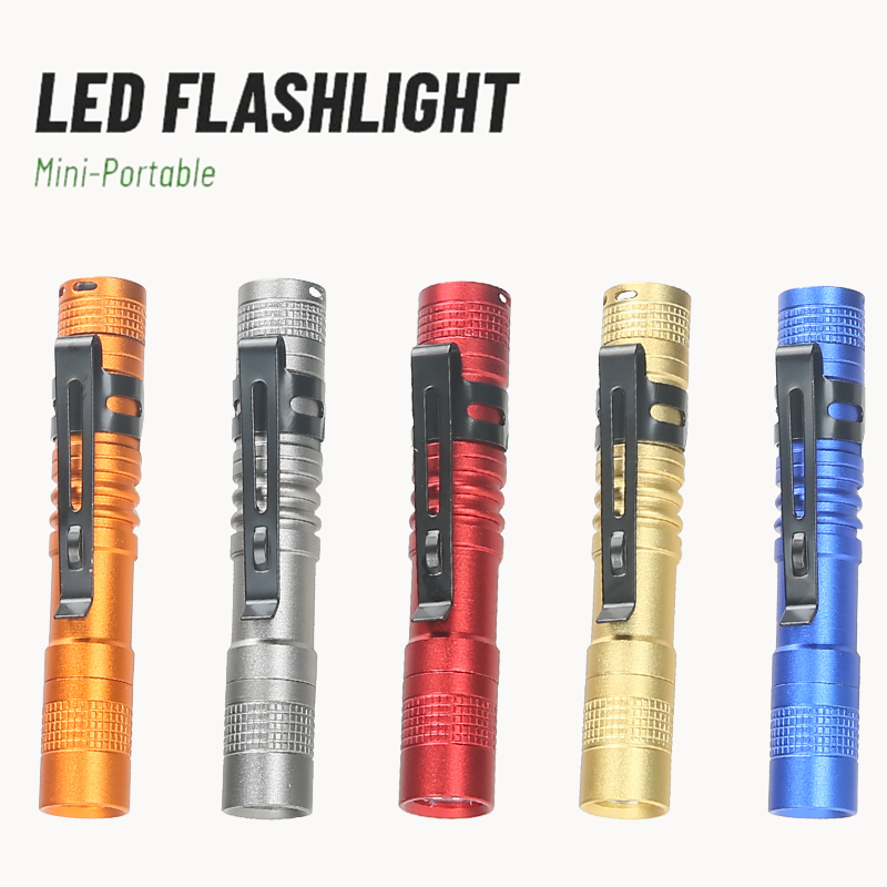 Portable Mini LED Pen Flashlig - Outdoor Lighting Electric recension och pris