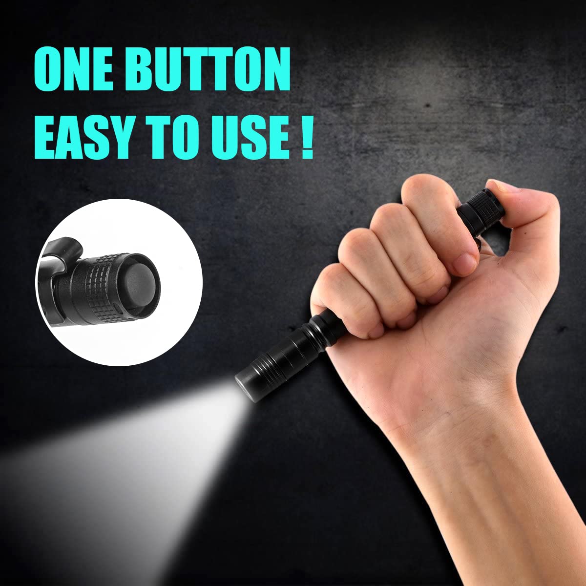 Portable Mini LED Pen Flashlig - Outdoor Lighting Electric recension och pris