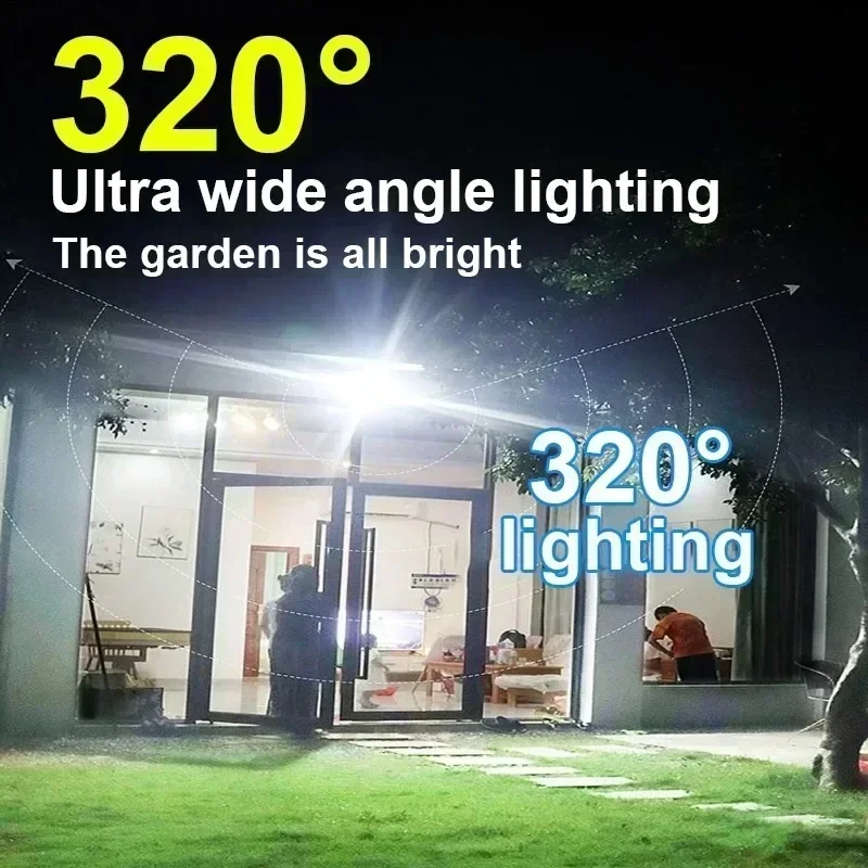 12000LM Powerful Solar Wall La - Outdoor Lighting Linear recension och pris