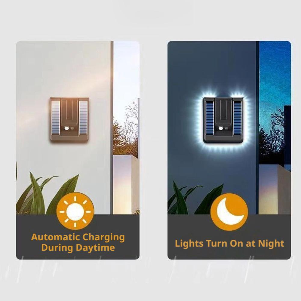 Foldable LED 120° Solar Light  - Outdoor Lighting Motion Sensor recension och pris