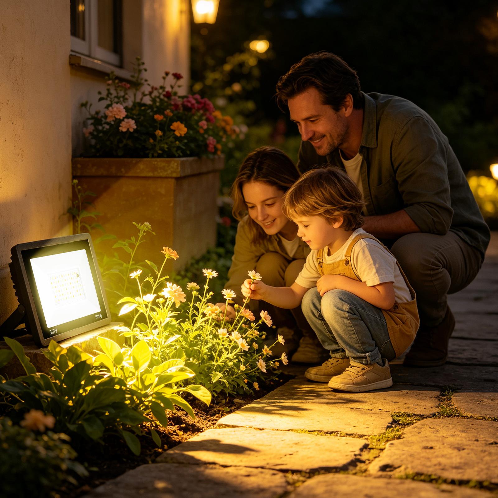 Outdoor Flood Light RGB Color  - Outdoor Yard Lighting Fixtures recension och pris
