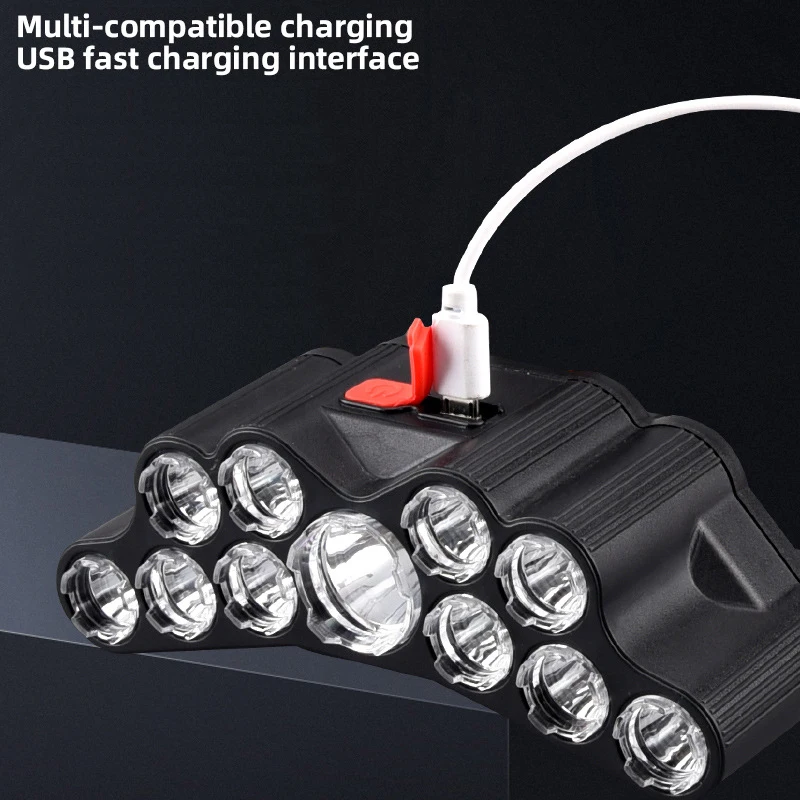 11 LED Headlamp Strong Light H - Outdoor Lighting Globes recension och pris