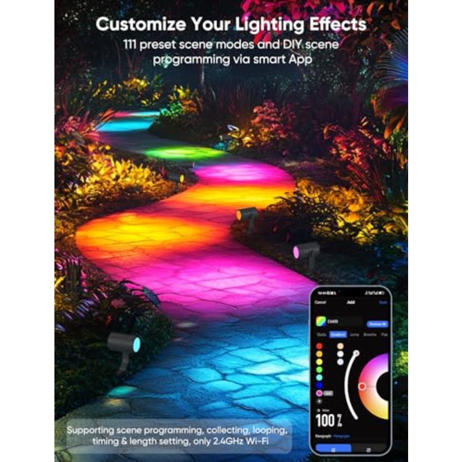 Outdoor Spot Light 00lm Smart  - Outdoor Lighting Kits Low Voltage recension och pris