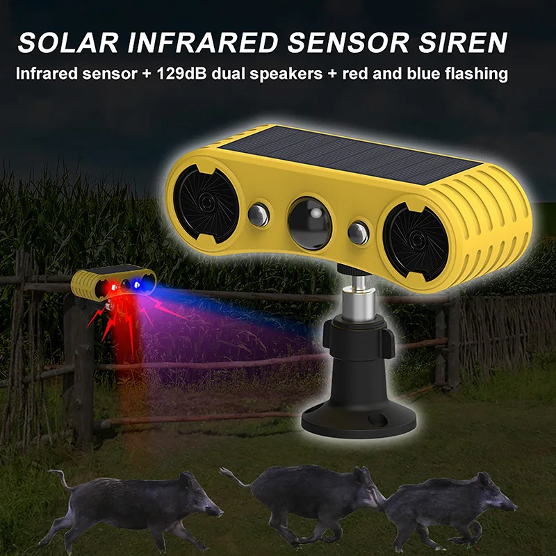 Solar Motion Sensor Alarm LED  - Outdoor Lighting Motion Sensor recension och pris