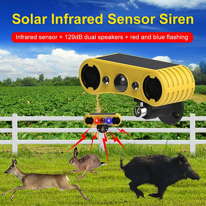 Solar Motion Sensor Alarm LED  - Outdoor Lighting Motion Sensor recension och pris