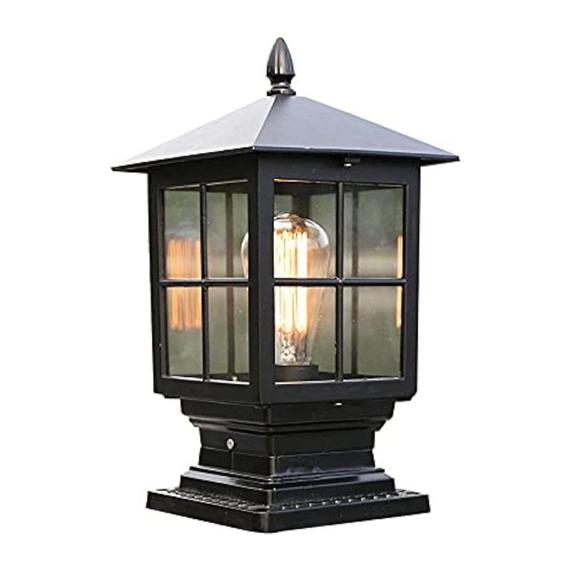 Outdoor Post Lights Led Metal  - Outdoor Yard Lighting Fixtures recension och pris