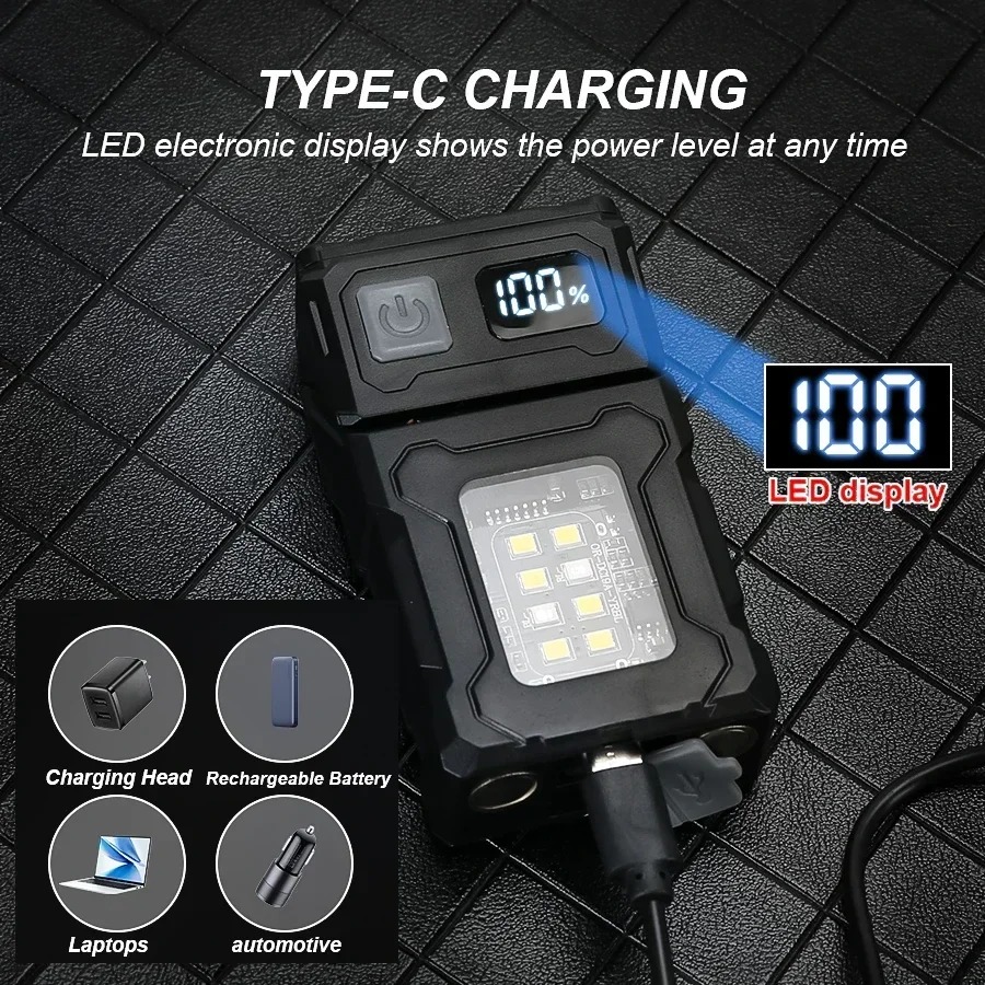 Mini USB Recharge LED Flashlig - Outdoor Lighting Globes recension och pris