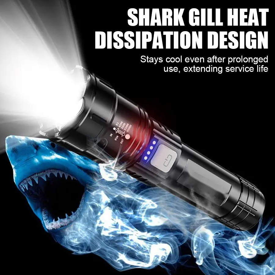 High Power P50 LED Flashlight  - Outdoor Lighting Electric recension och pris