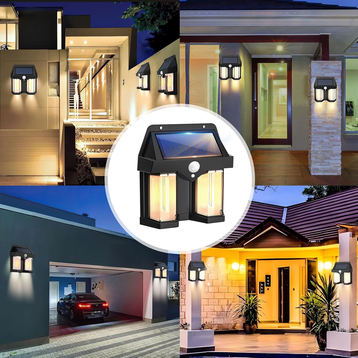 Solar Powered Wall Light Vinta - Outdoor Lighting Linear recension och pris