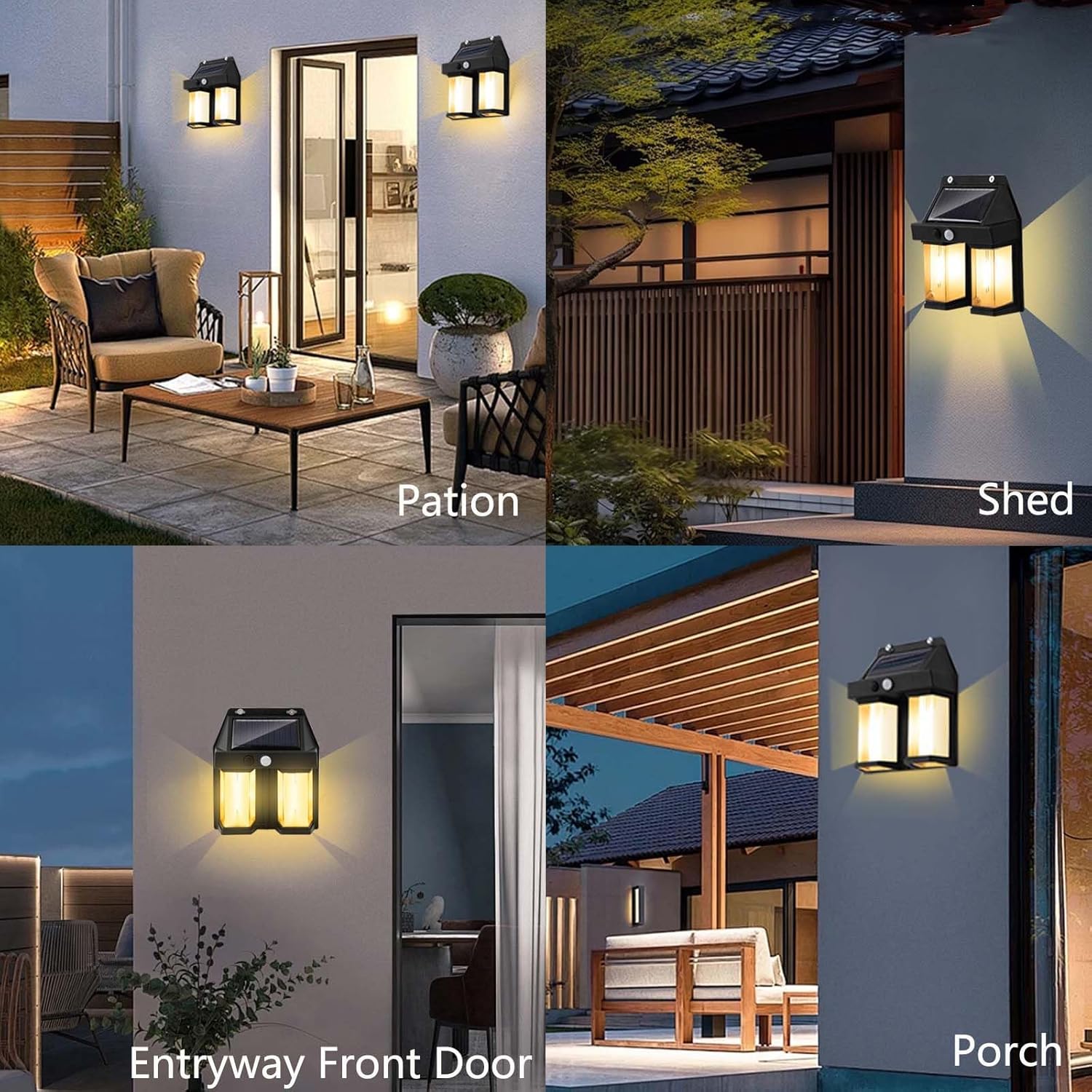 Solar Powered Wall Light Vinta - Outdoor Lighting Linear recension och pris