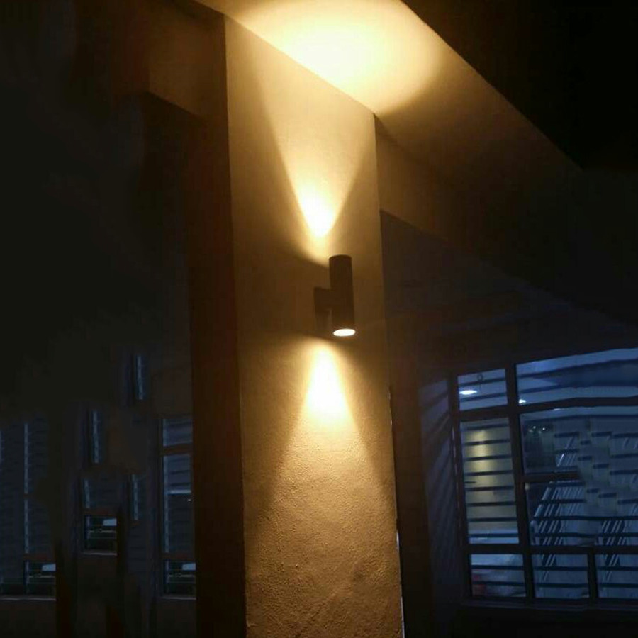 LED Porch Wall Light Up Down W - Outdoor Lighting Wall Mount recension och pris