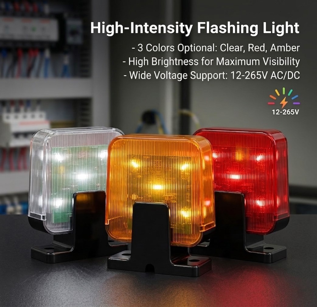 High-Power LED Strobe Beacon 1 - Outdoor Lighting Wall Mount recension och pris
